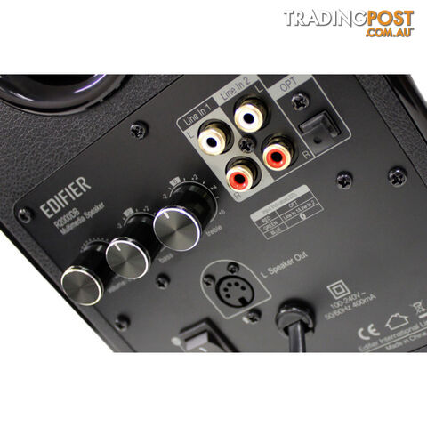 R2000DB 120W BLUETOOTH STUDIO SPEAKERS ACTIVE OPTICAL DSP REMOTE - photo 3 of 7
