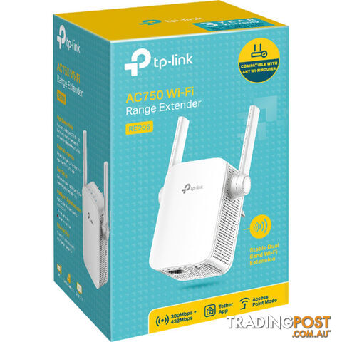 RE205 AC750 WIFI RANGE EXTENDER DUAL BAND - photo 4 of 5