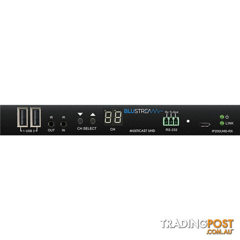 IP200UHDRX IP MULTICAST UHD VIDEO RECEIVER 100M OVER 1GB BI-DIR IR RS232 POE - photo 2 of 5