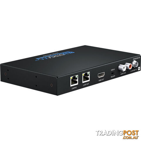 IP200UHDRX IP MULTICAST UHD VIDEO RECEIVER 100M OVER 1GB BI-DIR IR RS232 POE - photo 4 of 5