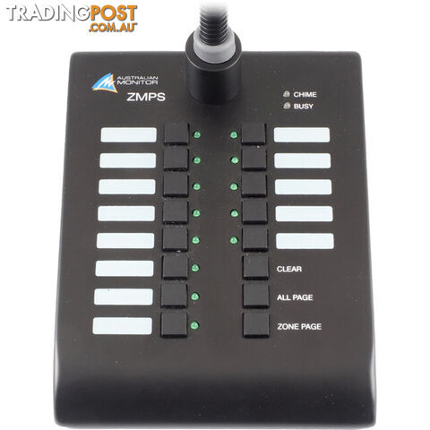 ZMPS ZONE PAGING STATION FOR ZONE MIX SYSTEM - photo 3 of 4