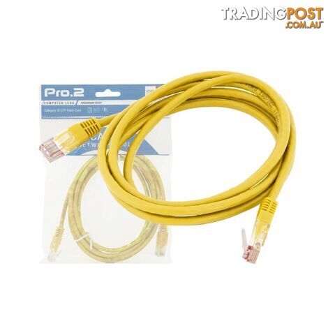 LC7149Y 1M YELLOW CAT5E PATCH LEAD PRO2