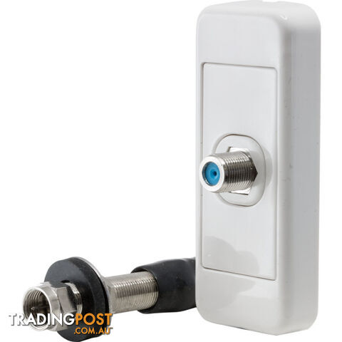 CVNWP CARAVAN WALL PLATE INTERNAL/EXTERNAL TV CONNECTOR