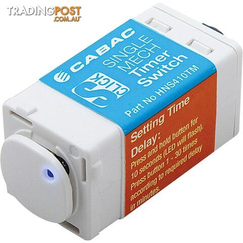 HNS410TM MINUTE MECH TIMER 2 WIRE LIGHT SWITCH