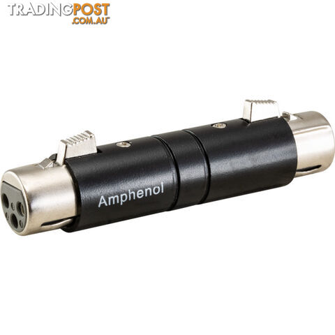 PD4923 3 PIN XLR SOCKET TO SOCKET GENDER CHANGER