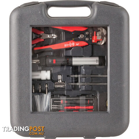 TS1115 SOLDERING GAS KIT WITH CRIMPER SCREWDRIVERS HEATSHRINK