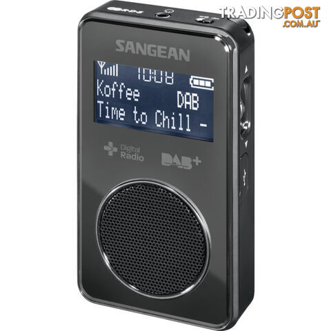 DPR35B BLACK DAB+ FM-RDS POCKET RADIO SANGEAN