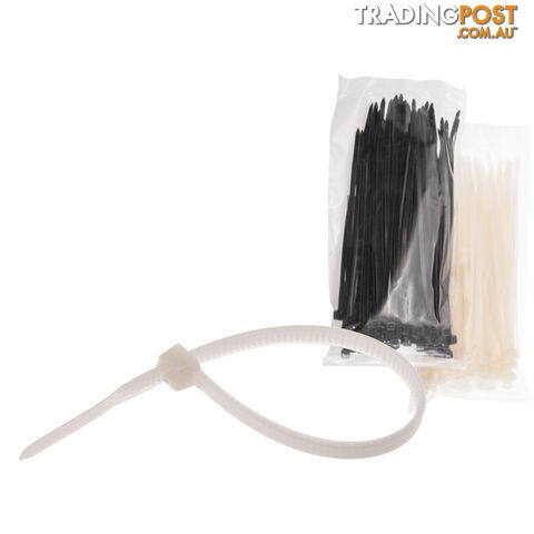 CT140NT 152MM CABLE TIE 100PK CLEAR / NATURAL - 100 PACK