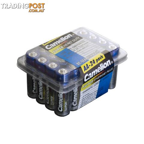 R6PPB24 AA SUPER HEAVY DUTY - 24 PACK PK24 CAMELION BLUE SERIES