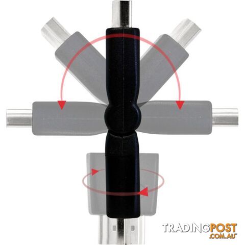 PA4300 180 DEGREE HDMI SWIVEL ADAPTOR