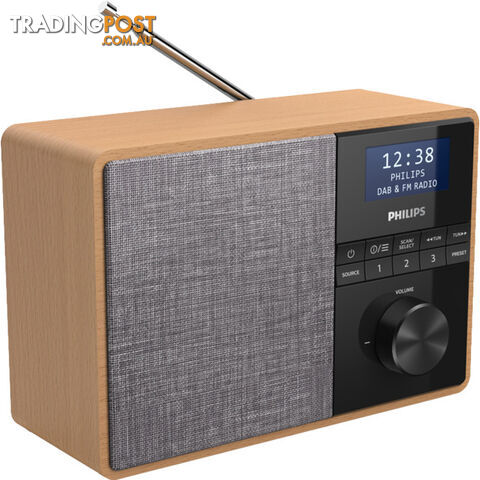 TAR5505 WOODEN CABINET DAB RADIO BLUETOOTH KITCHEN TIMER - photo 3 of 4