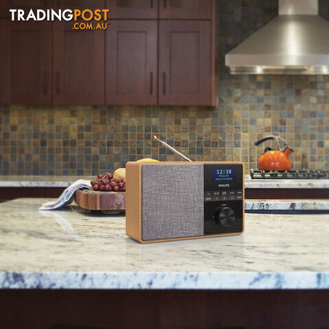 TAR5505 WOODEN CABINET DAB RADIO BLUETOOTH KITCHEN TIMER - photo 4 of 4