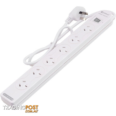 PAD137P 6 WAY POWERBOARD MASTER SWITCH OVERLOAD PROTECTION