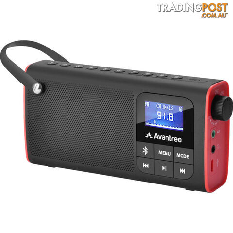 SP850 BLUETOOTH PORTABLE FM RADIO SPEAKER SD CARD LED BATTERY - photo 1 of 6