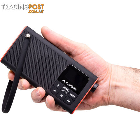 SP850 BLUETOOTH PORTABLE FM RADIO SPEAKER SD CARD LED BATTERY - photo 2 of 6