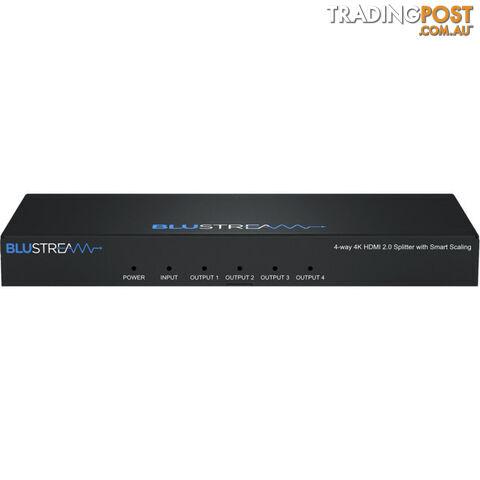 SP14CS 4-WAY 4K HDMI2.0 HDCP2.2 SPLITTER WITH SMART SCALI AUDIO BREAKOUT