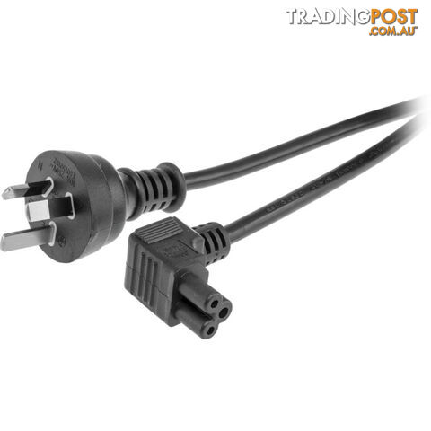 RCLPC53 3M RIGHT ANGLE CLOVER LEAF IEC-C5 APPLIANCE LEAD