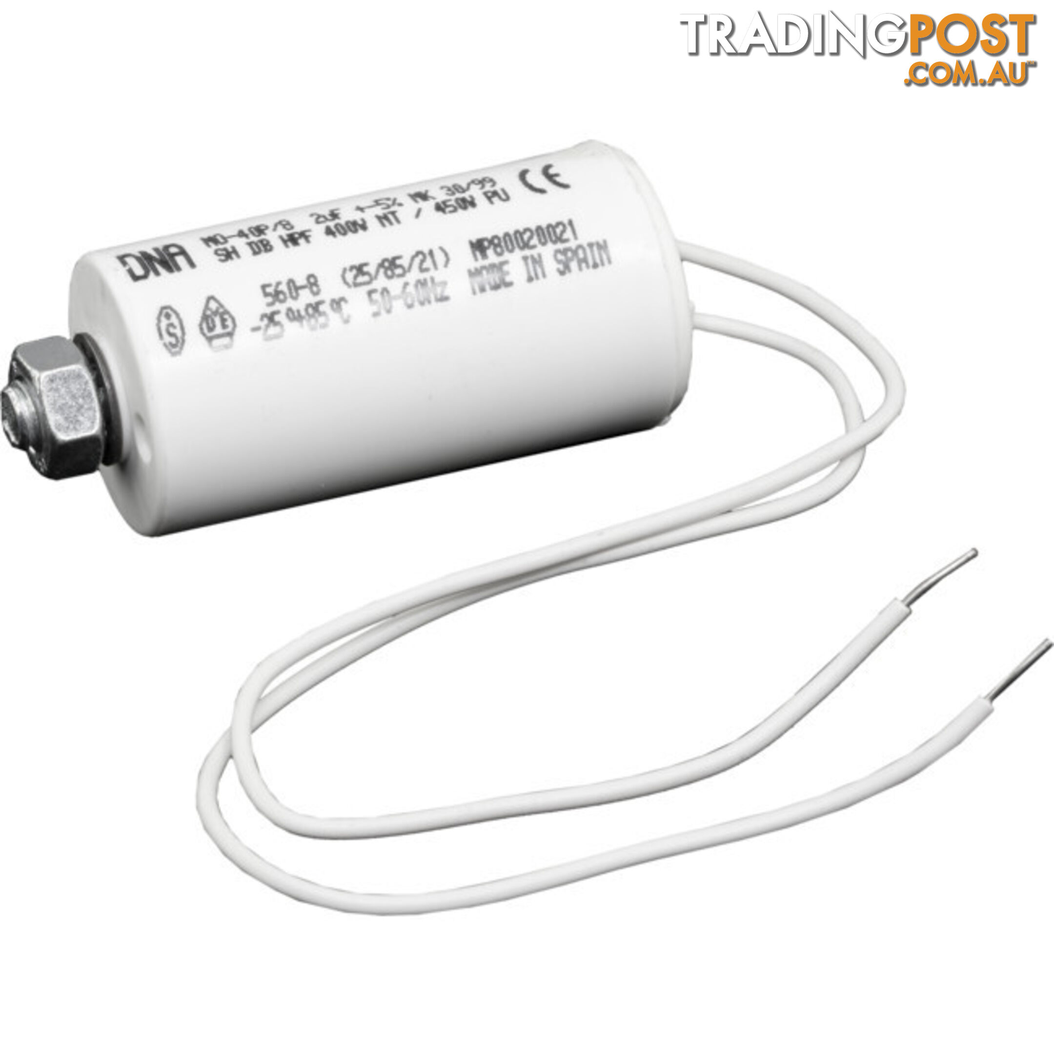 MSC2-400 2MF MOTOR START CAPACITOR 400VAC