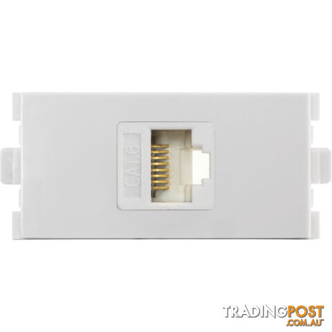 MWI13C6M CAT6 MECH MODULE FOR MW13FR RJ45 CAT6 MECHANISM SOCKET