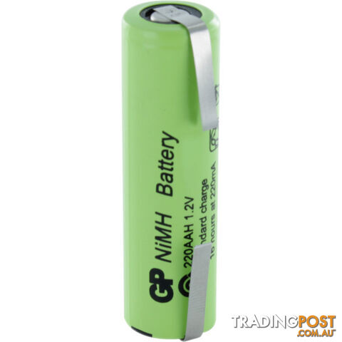 130AAMT 1300MAH 1.2V SHORT AA & TAGS RECHARGEABLE NIMH BATTERY GP