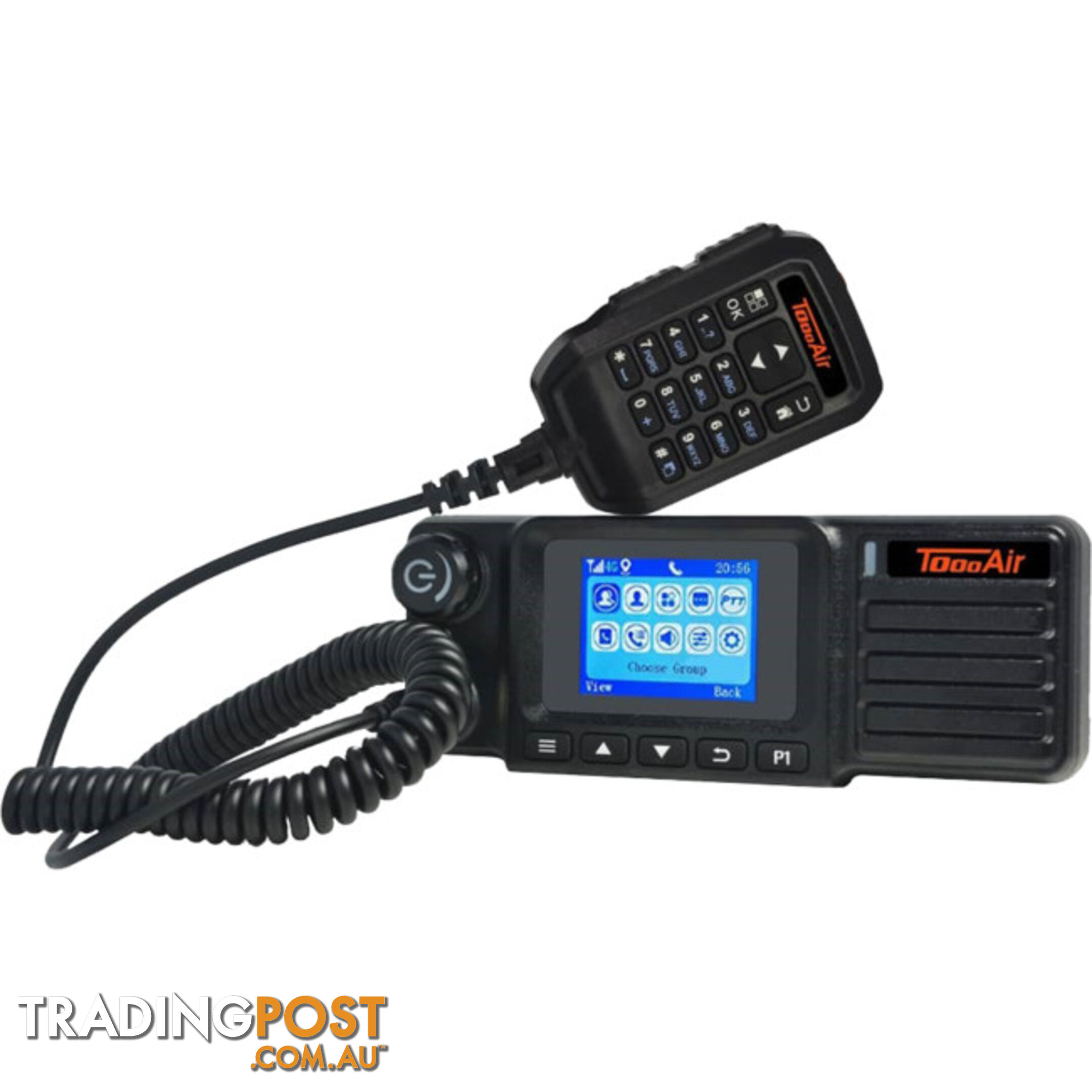 TA995 DUAL BAND IP 4G PTT AND 80CH UHF MOBILE RADIO