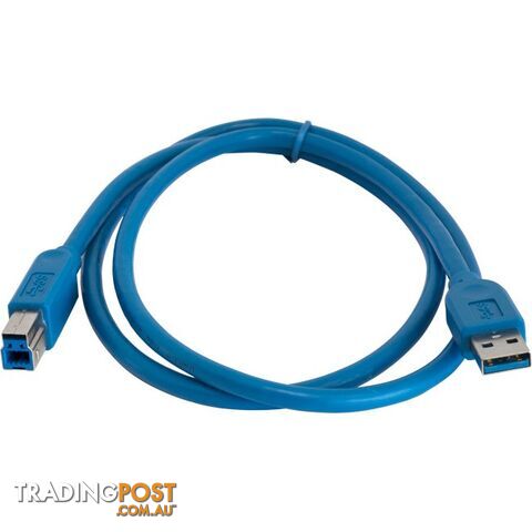 LC7261 USB3.0 USB-A PLUG TO USB-B 1M PLUG LEAD