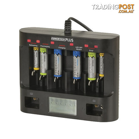 MB3555 UNIVERSAL BATTERY CHARGER WITH LCD DISPLAY - photo 2 of 3