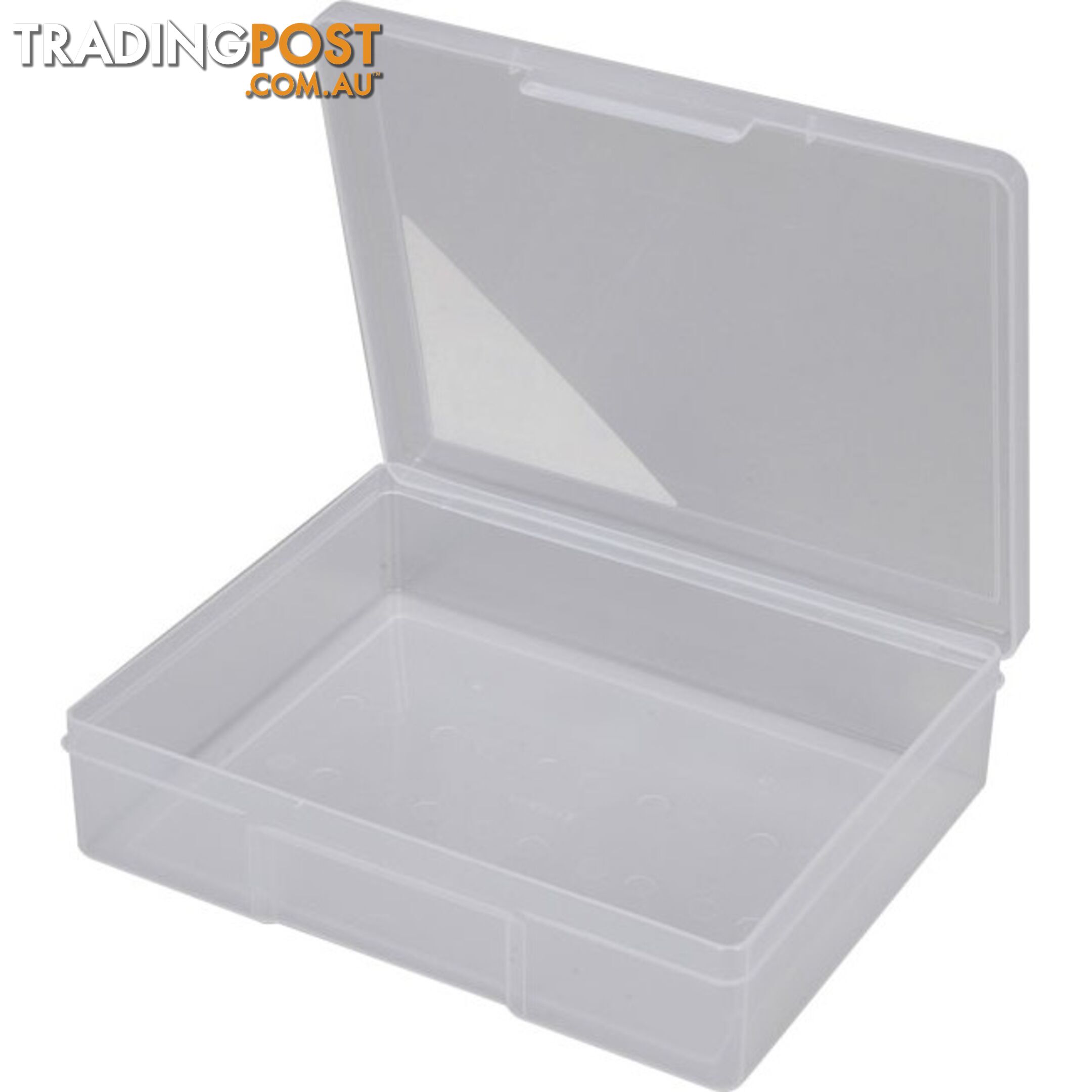 1H092 1 COMPARTMENT STORAGE BOX LARGE PLASTIC CASE