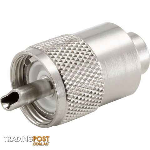 PG1660 UHF RG58 SCREW-ON PLUG 5.2MM TWIST ON -SUITS RG58 PL259