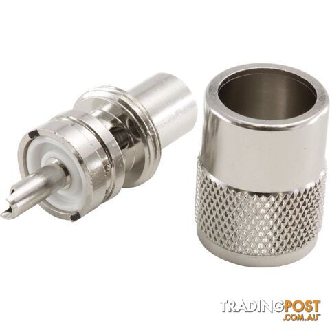 PG1660 UHF RG58 SCREW-ON PLUG 5.2MM TWIST ON -SUITS RG58 PL259 - photo 2 of 3
