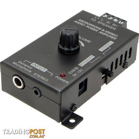 PRO1328 STEREO AUDIO POWER AMPLIFIER MICROPHONE AND STEREO CLASS D - photo 5 of 5