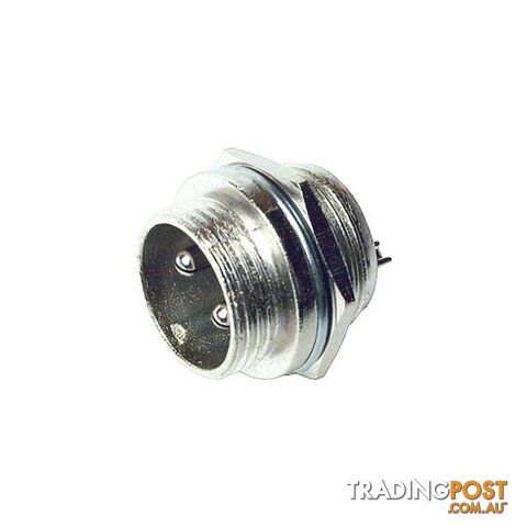 PD4101 2 PIN MICROPHONE PANEL SOCKET