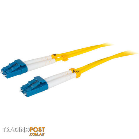 FP7608 5M SM FIBRE PATCH LEAD LC-LC SINGLE MODE OS2 DX 3.0MM LSZH