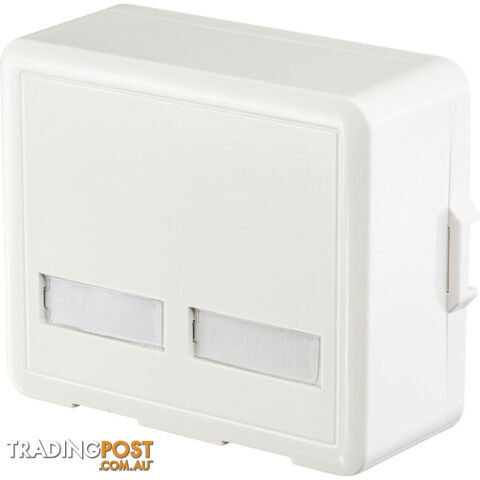 SMBT2C6 DUAL CAT6 SURFACE MOUNT SOCKET TELSTRA APPROVED - photo 2 of 10