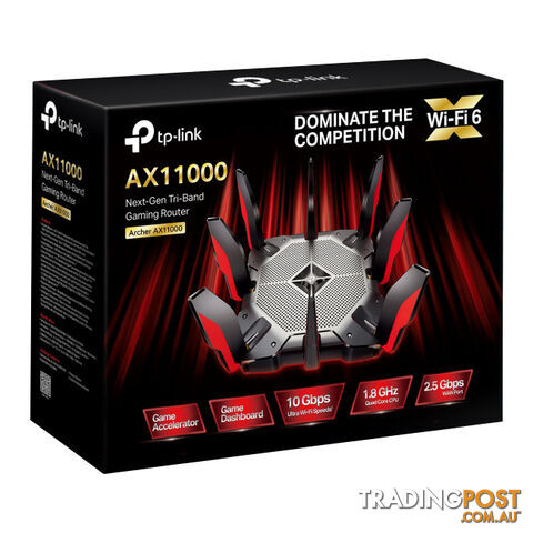 AX11000 ARCHER TRI BAND WIFI6 ROUTER - photo 5 of 5