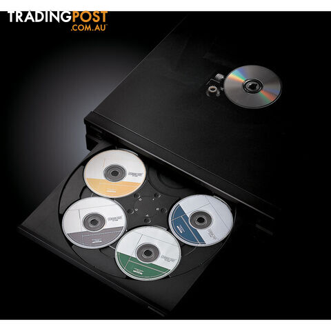 CDC603B BLACK 5 DISC CD PLAYER - photo 2 of 3