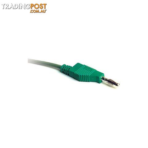 SML100GRN 1M GREEN BANANA TEST LEAD SILIVOLT GREEN SILICON