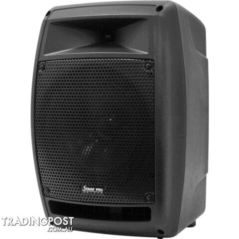 CHSTPROB-5A STAGE PRO 200W 8" 2WAY PORT PA 1 X BELTPACK MIC-BLUETOOTH-USB - photo 3 of 5