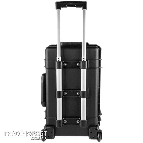 GS026 560X 355X 290 PROTECTIVE BLACK TROLLY CASE WITH FOAM GEARSAFE - photo 4 of 4