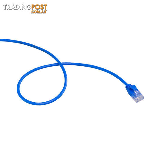 LC6SL0300BL 3M SLIM CAT6 PATCH LEAD BLUE ULTRA THIN - photo 3 of 3