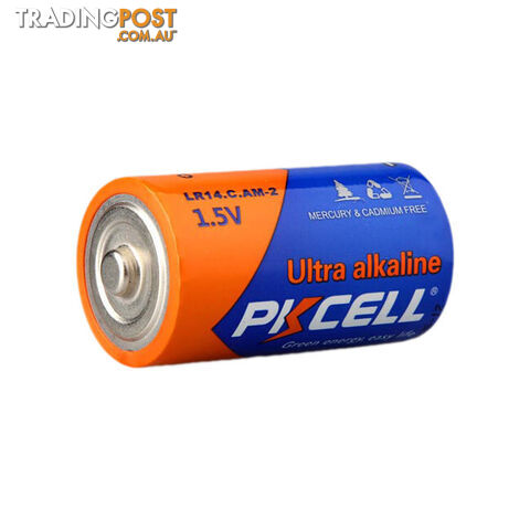 PK2PC 1.5V ULTRA ALKALINE C BATTERY 2PK LR14 ULTRA DIGITAL - photo 2 of 2