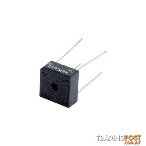 PBPC606 6AMP 600V BRIDGE RECTIFIER DIODE- DELETED USE 1000V EQUIV - photo 1 of 1