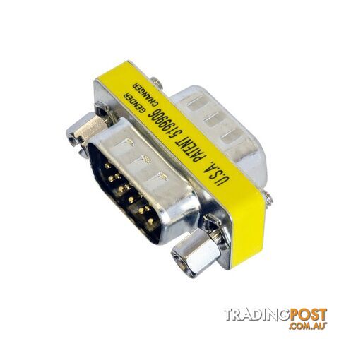 PJ6617 HD15 PIN VGA PLUG TO PLUG HIGH DENSITY GENDER BENDER