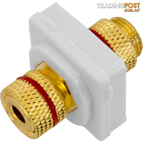 PK4660 RED SPEAKER TERMINAL INSERT TO SUIT CLIPSAL