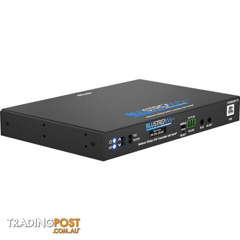 IP350UHDTX IP MULTICAST UHD 18GBPS VIDEO TRANSMITTER OVER 1GB 2CH DANTE AUDIO-IR, RS-232 & USB / KVM, POE- HDCP2.2