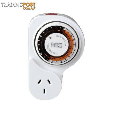 D809/1DP 24 HOUR ANALOGUE TIMER - HPM ELECTRICAL TIMER
