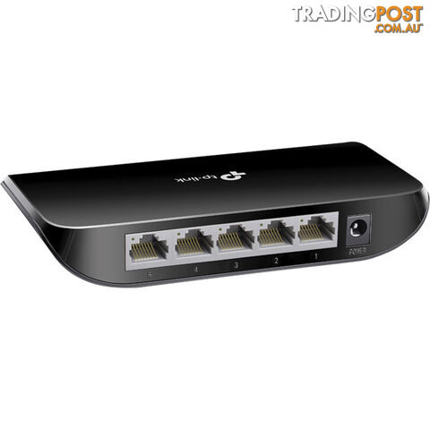 TLSG1005D 5 PORT ETHERNET GIGABIT SWITCH WITH 10/100/1000M MINI DESKTOP - photo 3 of 6