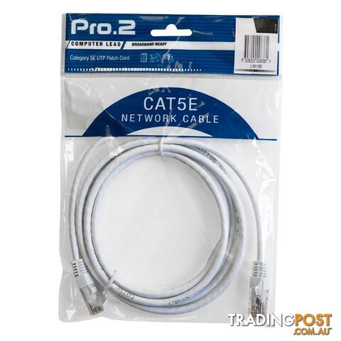 LC7237W 20M WHITE CAT5E PATCH LEAD