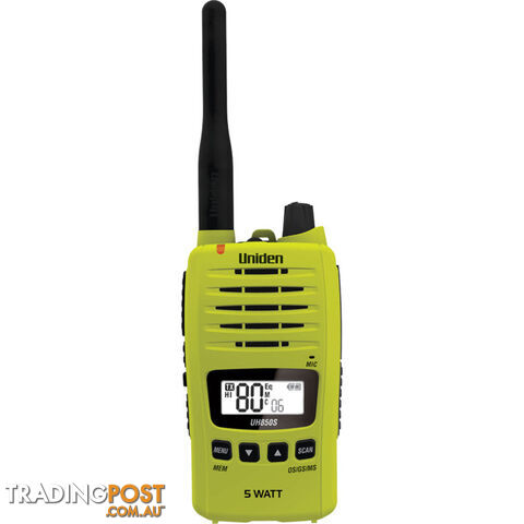 UH850S-L 5W UHF HANDHELD RADIO LIME