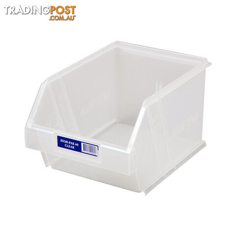 STB60C MEDIUM STORAGE DRAWER CLEAR STOR-PAK CONTAINERS